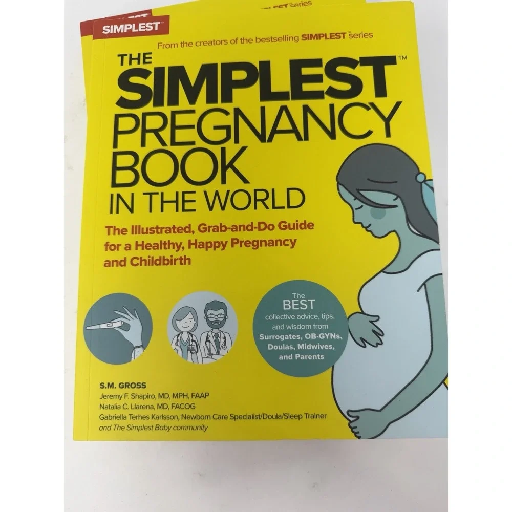 The Simplest Pregnancy Book & The Simplest Baby Book in the World Set S.M. Gross